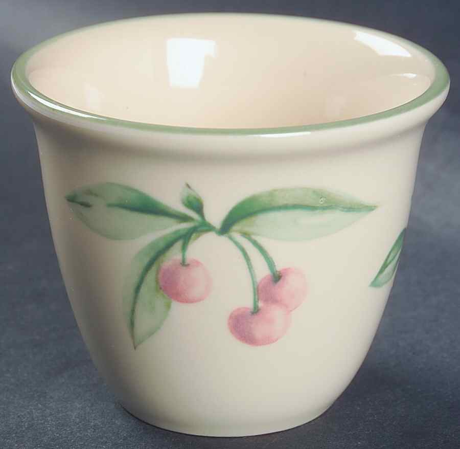 Garden Party (Garden Impressions) Custard Cup by Pfaltzgraff-1