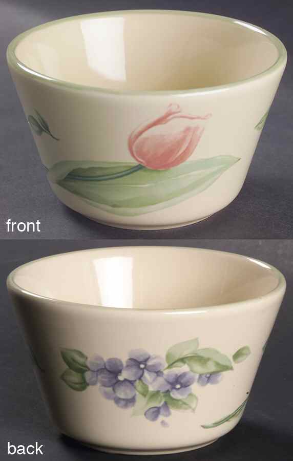 Garden Party (Garden Impressions) Deep Dessert Bowl by Pfaltzgraff-1