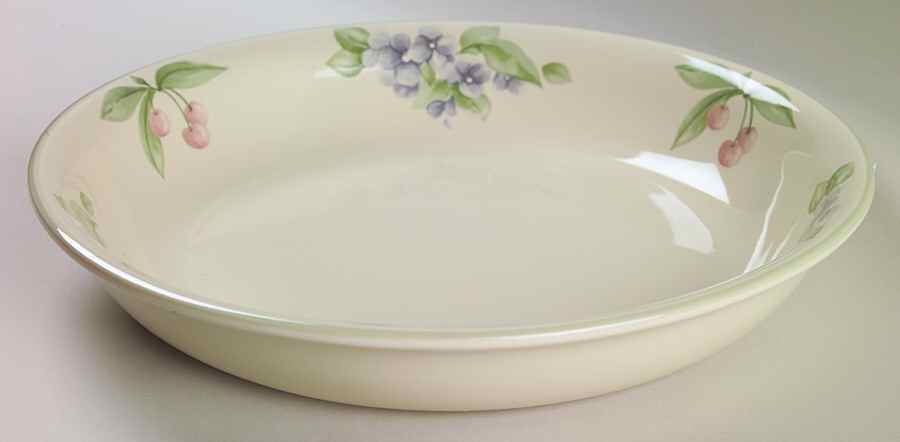Garden Party (Garden Impressions) 9" Pie Baking Plate by Pfaltzgraff-1