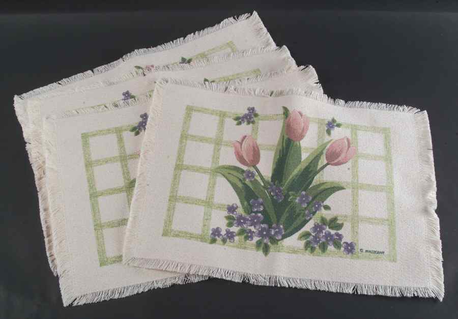 Garden Party (Garden Impressions) Cloth Placemat - Set of 4 by Pfaltzgraff-1