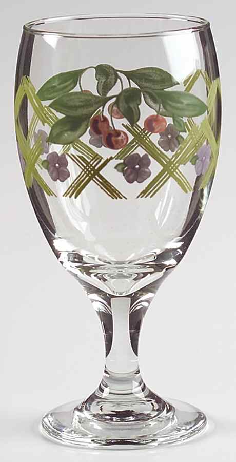 Garden Party (Garden Impressions) 16 Oz Glassware Iced Tea by Pfaltzgraff-1