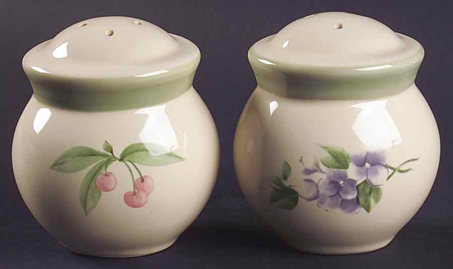 Garden Party (Garden Impressions) Salt & Pepper Set by Pfaltzgraff-1