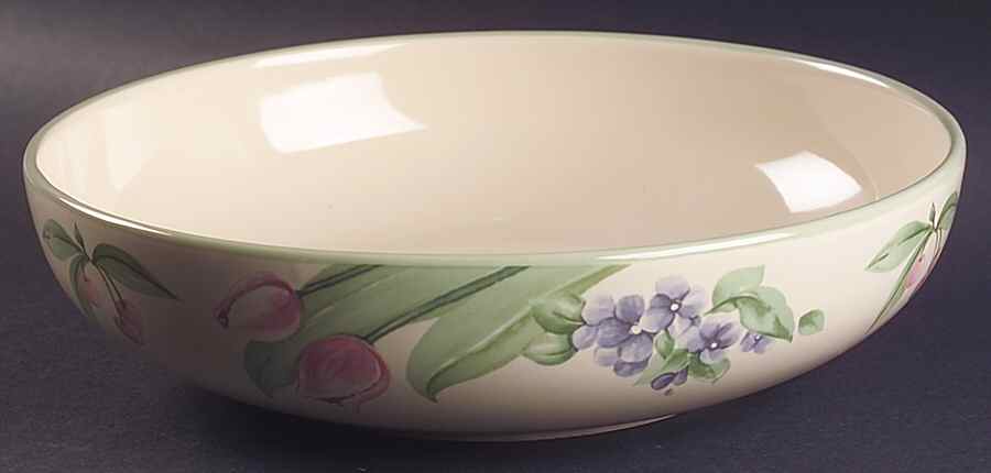 Garden Party (Garden Impressions) 10" Large Salad Serving Bowl by Pfaltzgraff-1