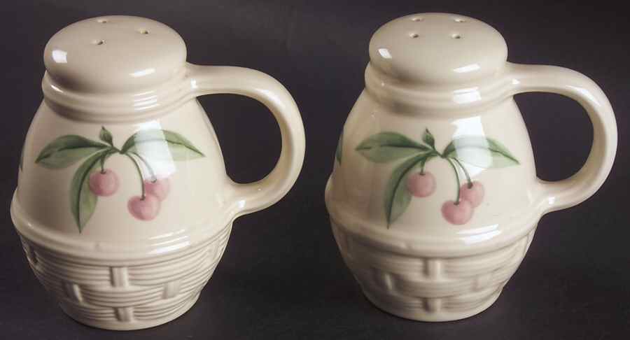 Garden Party (Garden Impressions) Stove Top Salt & Pepper Set by Pfaltzgraff-1