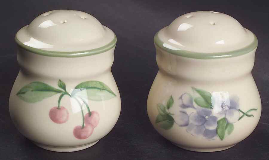 Garden Party (Garden Impressions) Salt & Pepper Set by Pfaltzgraff-1