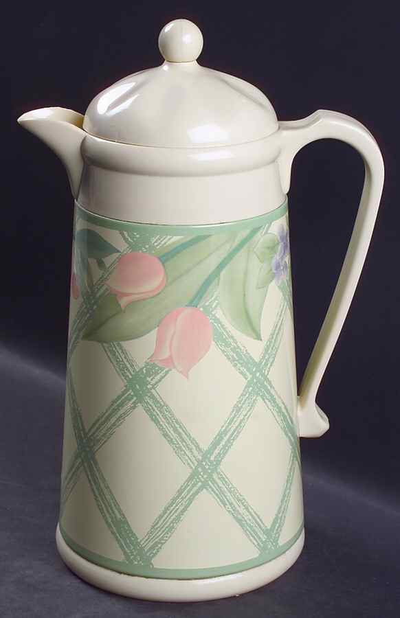 Garden Party (Garden Impressions) Plastic Thermos/Carafe & Lid by Pfaltzgraff-1