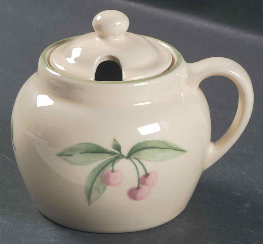 Garden Party (Garden Impressions) Sauce Jar & Lid by Pfaltzgraff-1