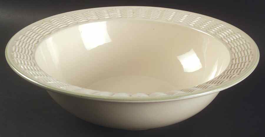Garden Party (Garden Impressions) Bowl-Wicker Trim/Serving by Pfaltzgraff-1
