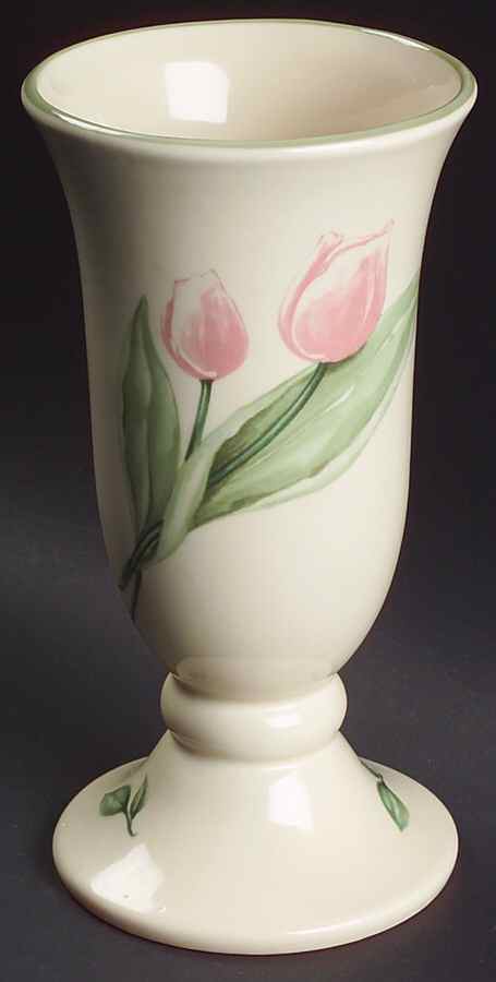 Garden Party (Garden Impressions) 8" Vase by Pfaltzgraff-1