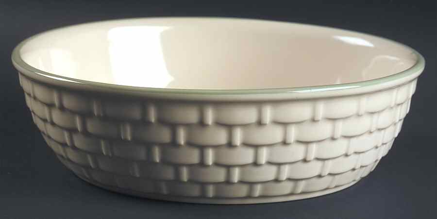 Garden Party (Garden Impressions) Small Wicker Trim Bowl by Pfaltzgraff-1