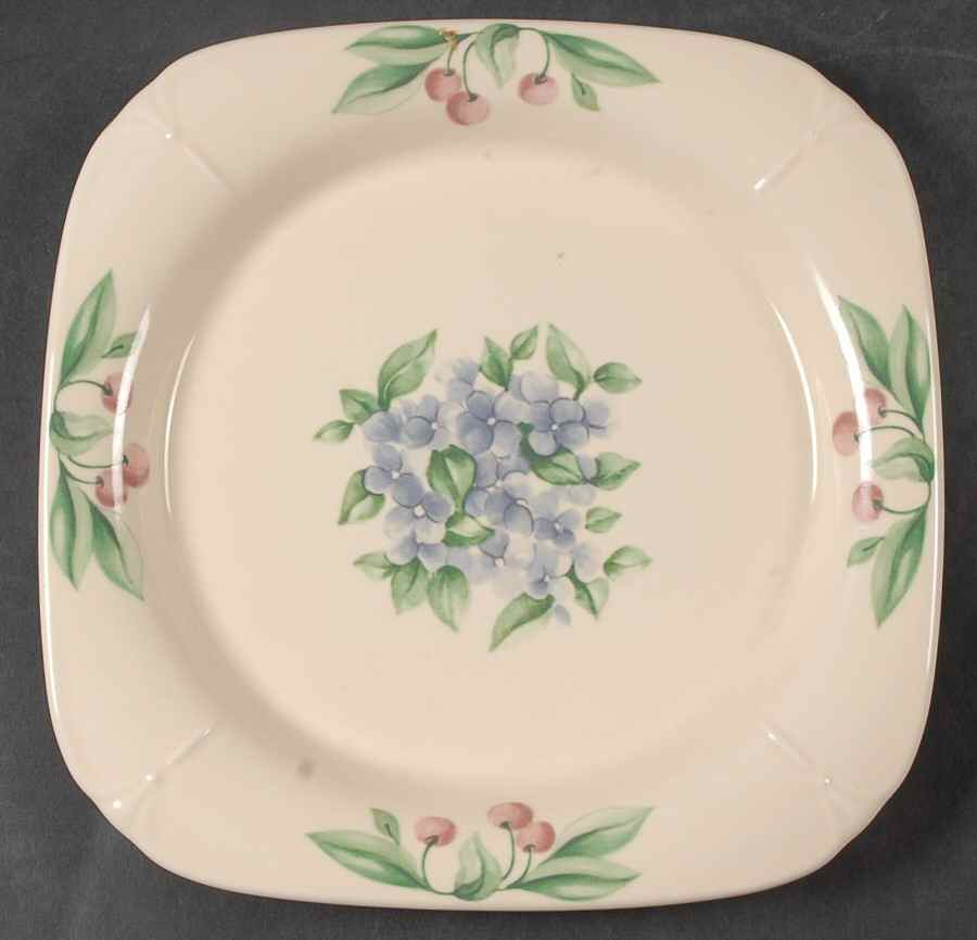 Garden Party (Garden Impressions) Individual Square Server by Pfaltzgraff-1