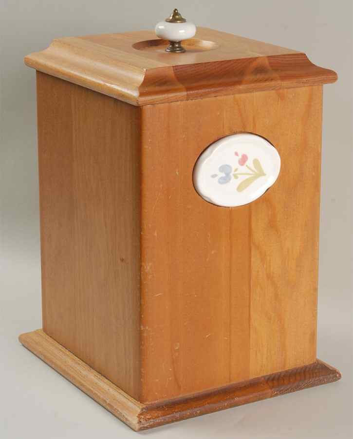 Garland Large Wood Canister & Lid by Pfaltzgraff-1