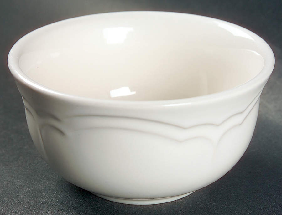 Gazebo White Dessert Bowl by Pfaltzgraff-1