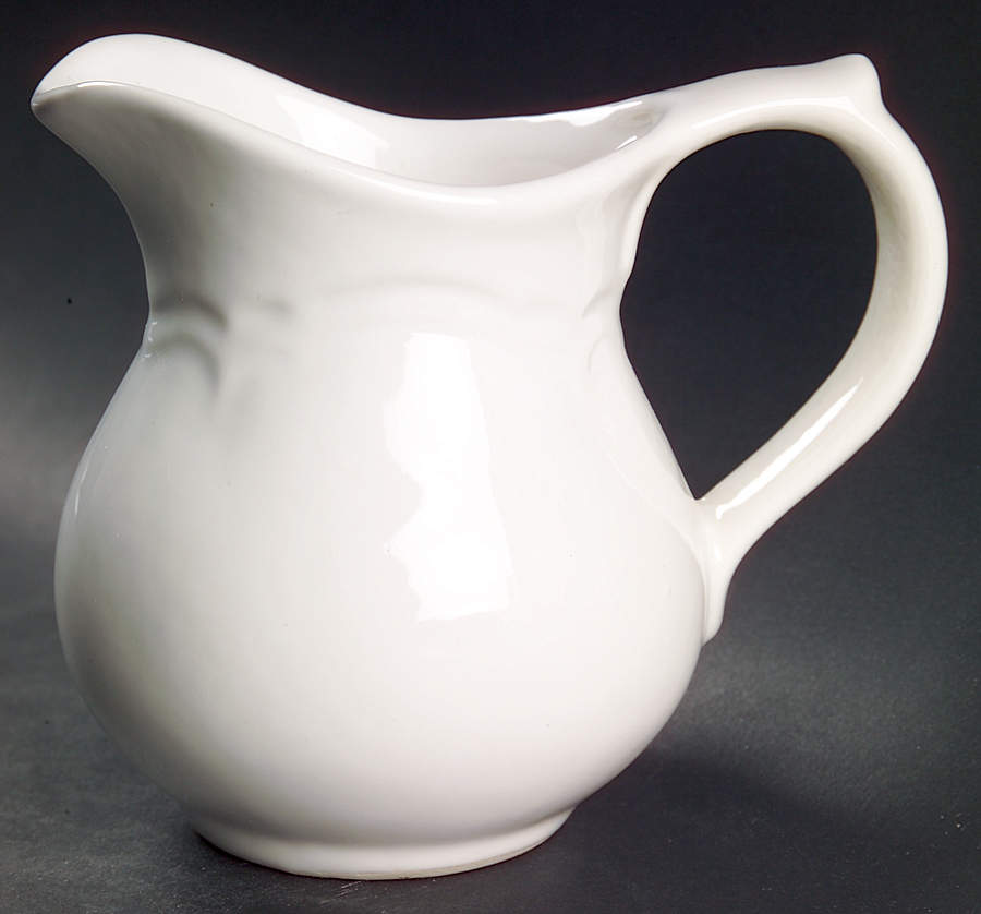 Gazebo White Creamer by Pfaltzgraff-1