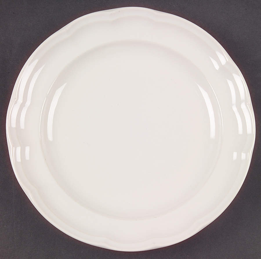 Gazebo White Luncheon Plate by Pfaltzgraff-1