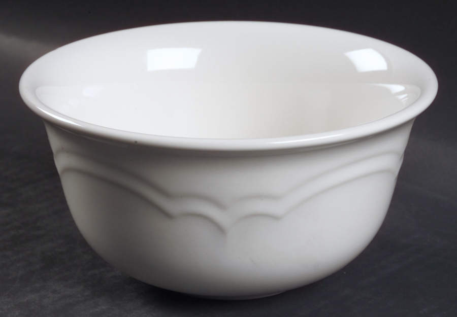 Gazebo White Deep Soup/Cereal Bowl by Pfaltzgraff-1