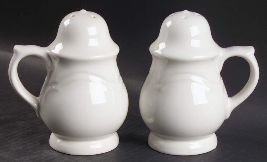 Gazebo White Stove Top Salt & Pepper Set by Pfaltzgraff-1