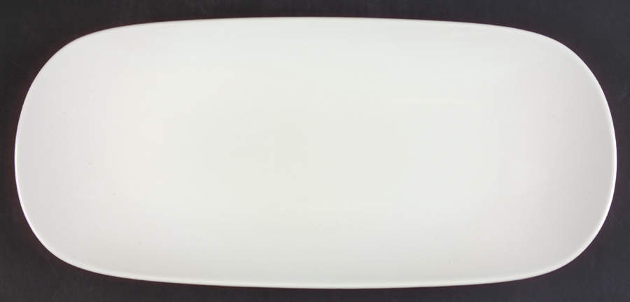 Gazebo White 16" Rectangular Serving Platter by Pfaltzgraff-1