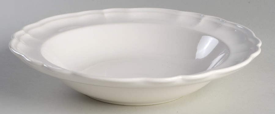 Gazebo White 10" Individual Pasta Bowl by Pfaltzgraff-1