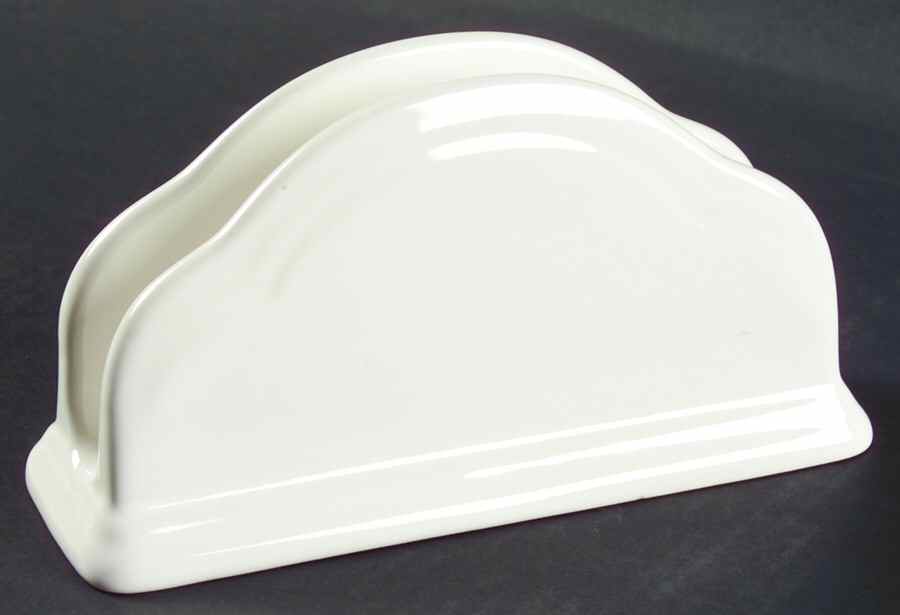 Gazebo White Napkin Holder by Pfaltzgraff-1