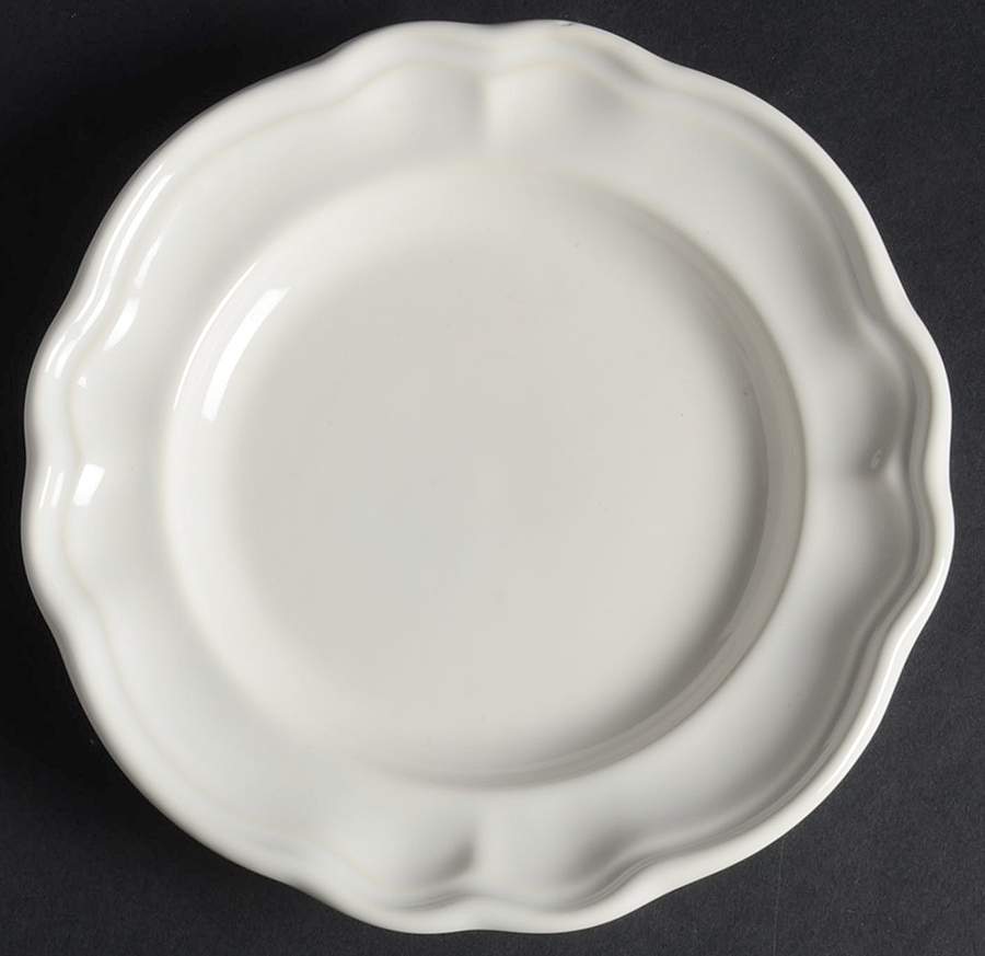 Gazebo White Bread & Butter/Dessert Plate by Pfaltzgraff-1