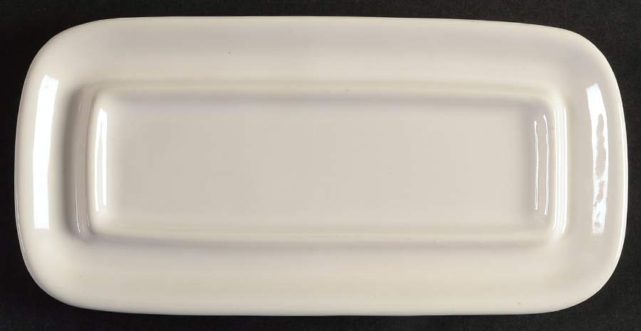 Gazebo White 1/4 Lb Butter No Lid by Pfaltzgraff-1