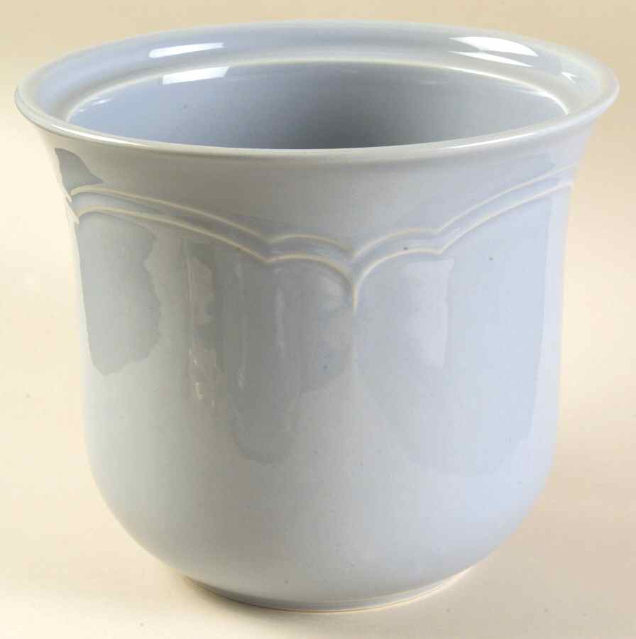 Gazebo Blue Large Canister No Lid by Pfaltzgraff-1