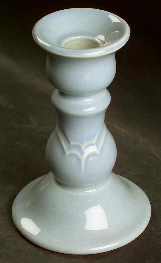 Gazebo Blue 5" Candlestick by Pfaltzgraff-1