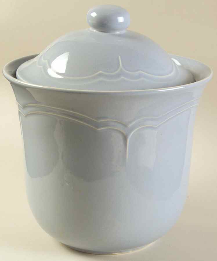 Gazebo Blue Extra Large Canister & Lid by Pfaltzgraff-1
