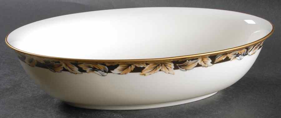 Golden Echo 10" Oval Vegetable Bowl by Pfaltzgraff-1