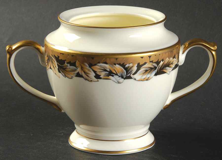Golden Echo Sugar Bowl No Lid by Pfaltzgraff-1