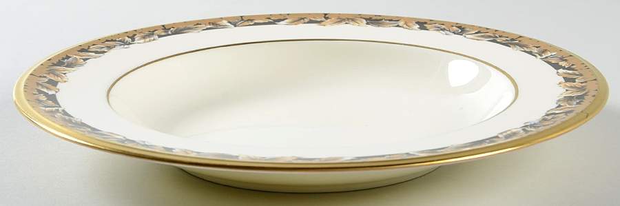 Golden Echo Large Rim Soup Bowl by Pfaltzgraff-1