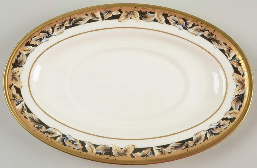 Golden Echo Underplate for Gravy Boat by Pfaltzgraff-1