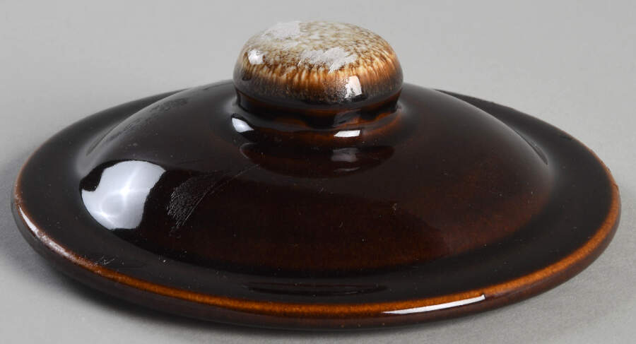 Gourmet Brown Lid for Individual Casserole by Pfaltzgraff-1