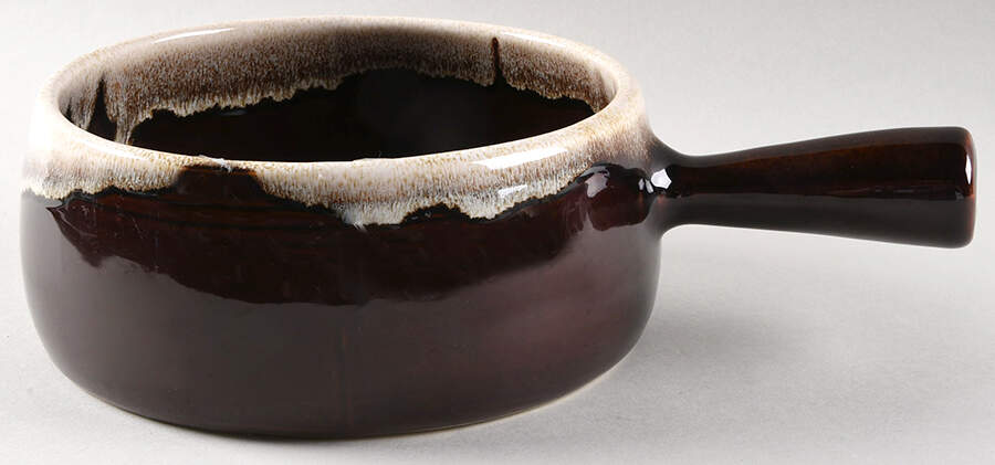 Gourmet Brown 2 Qt Round Covered Casserole No Lid by Pfaltzgraff-1
