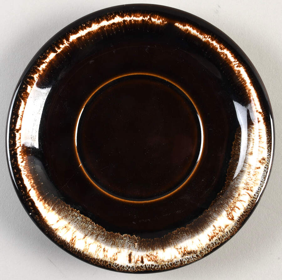 Gourmet Brown Saucer for Flat Cup by Pfaltzgraff-1