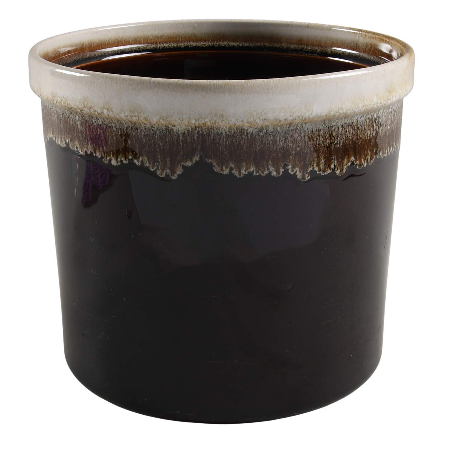 Gourmet Brown Extra Large Canister No Lid by Pfaltzgraff-1