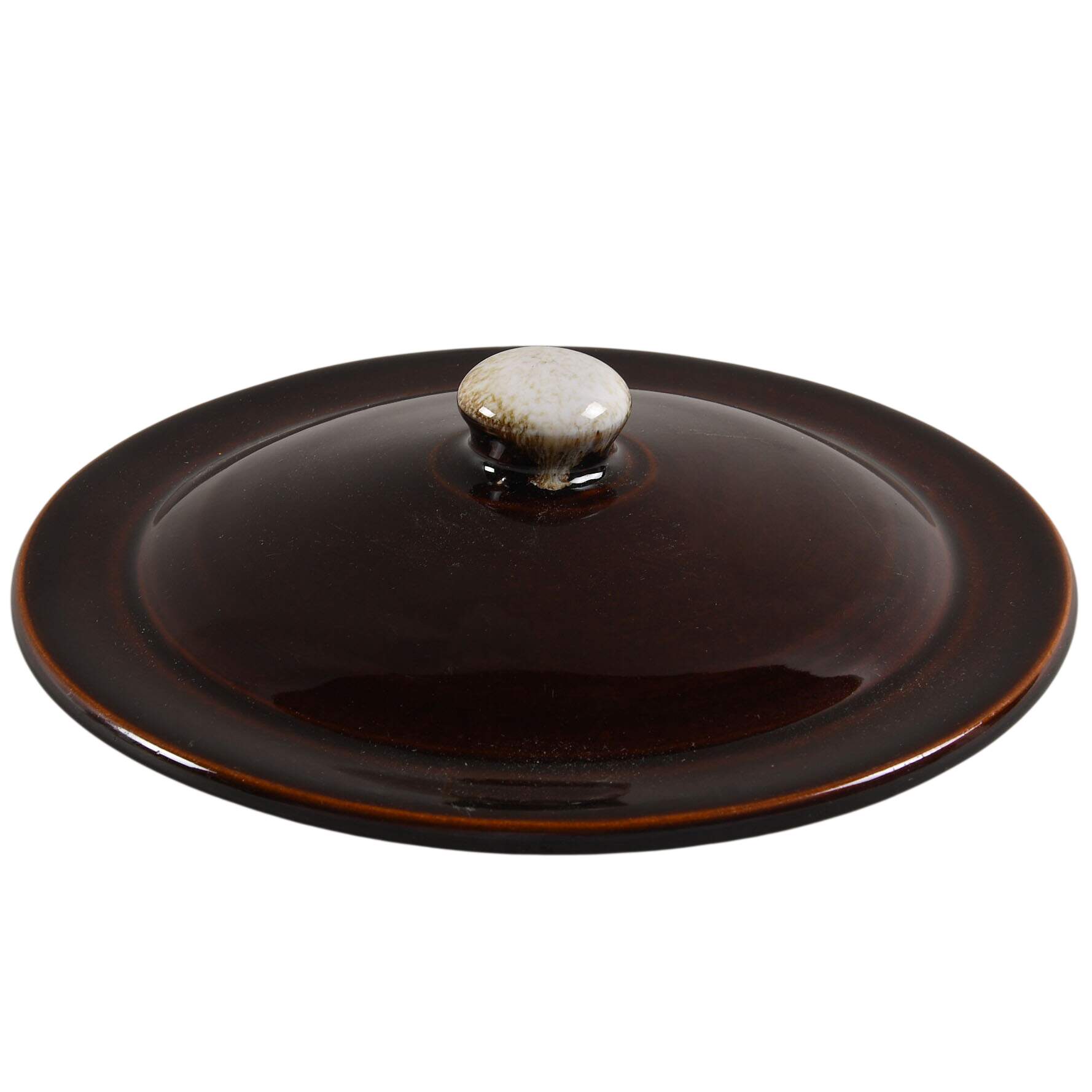 Gourmet Brown Lid for Large Canister by Pfaltzgraff-1