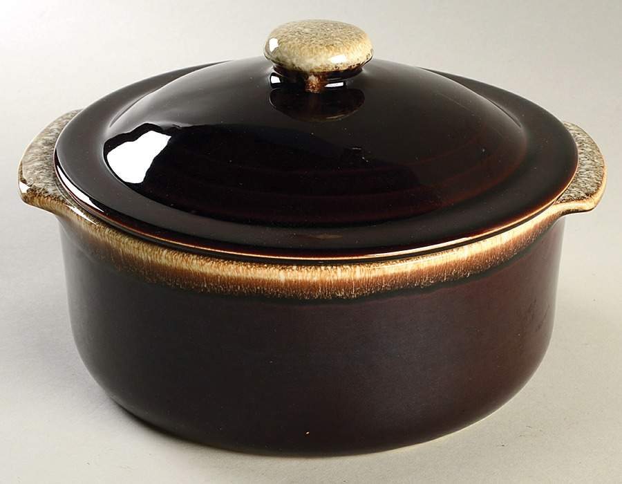 Gourmet Brown Lazy Susan-Center Section by Pfaltzgraff-1