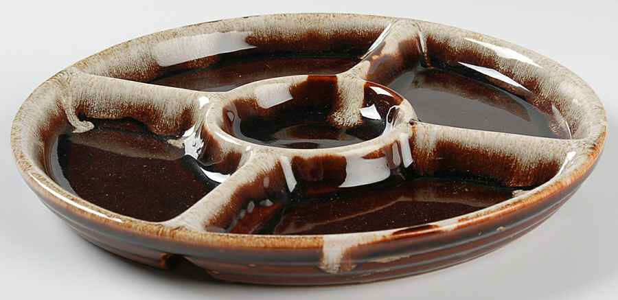 Gourmet Brown 5-Part Relish by Pfaltzgraff-1