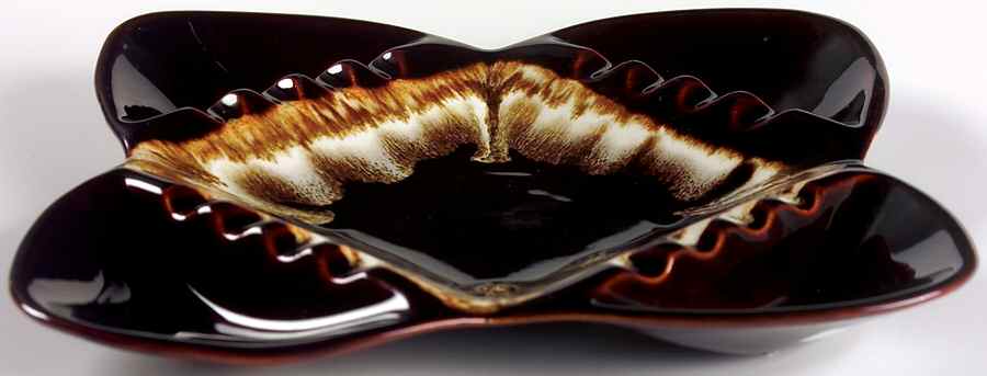 Gourmet Brown 12" Ashtray by Pfaltzgraff-1