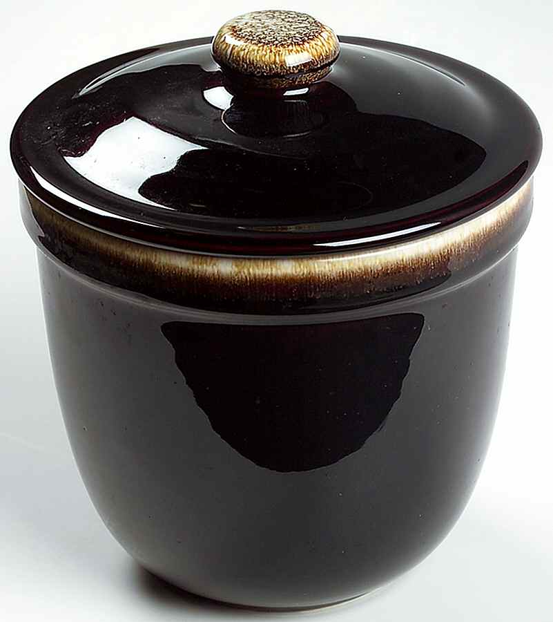 Gourmet Brown Small Canister & Lid by Pfaltzgraff-1