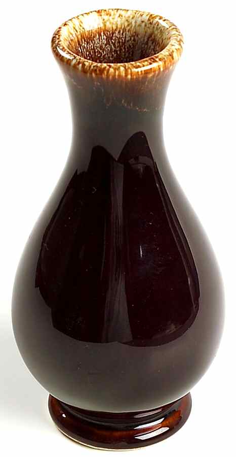 Gourmet Brown 5" Bud Vase by Pfaltzgraff-1