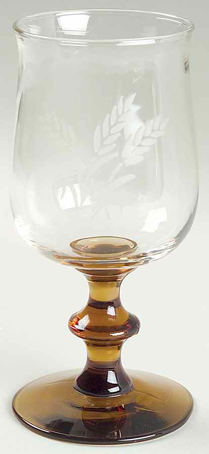 Gourmet Brown 8 Oz Glassware Wine by Pfaltzgraff-1