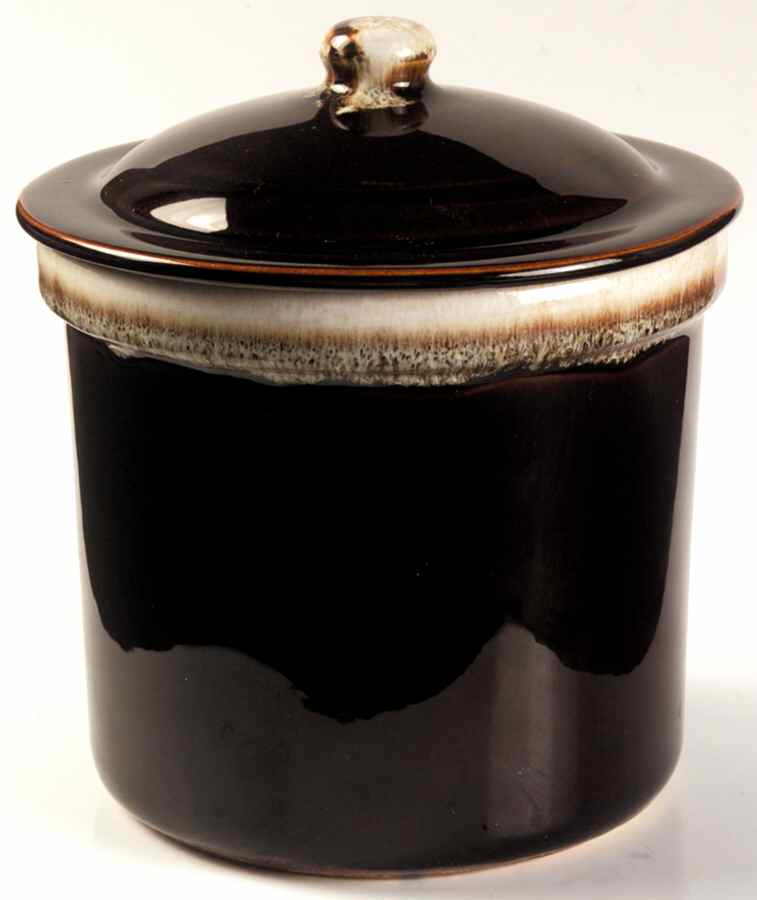 Gourmet Brown Medium Canister & Lid by Pfaltzgraff-1
