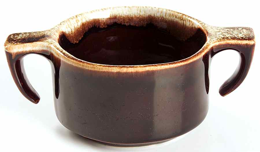 Gourmet Brown Open Sugar Bowl by Pfaltzgraff-1