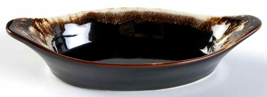 Gourmet Brown 8" Augratin by Pfaltzgraff-1