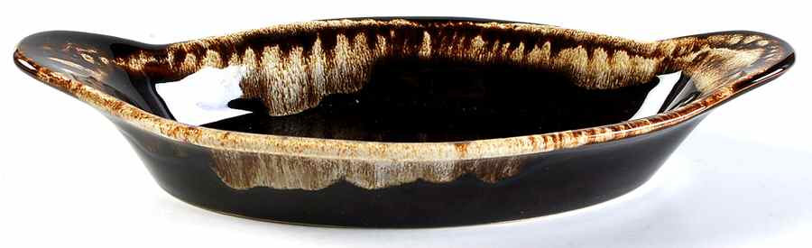 Gourmet Brown 11" Augratin by Pfaltzgraff-1