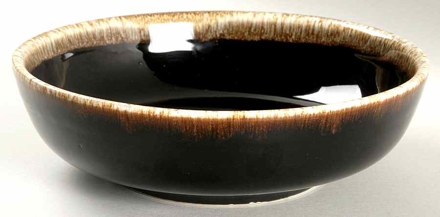 Gourmet Brown 8" Round Vegetable Bowl by Pfaltzgraff-1