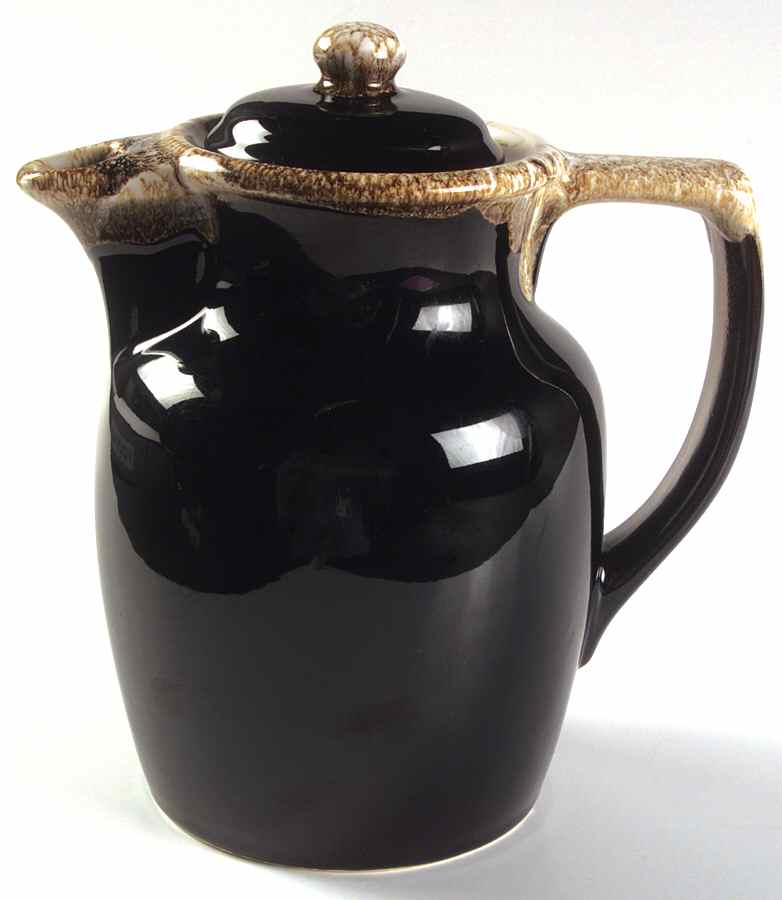 Gourmet Brown Coffee Pot & Lid by Pfaltzgraff-1